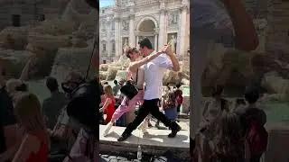 Miriam & Leonardo Tango in Italy 🇮🇹 (Fontana di Trevi)