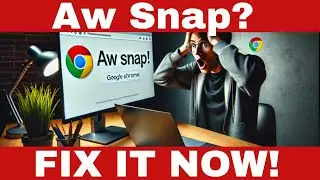 Aw Snap Google Chrome Fix! Do THIS to Stop the Error Now!
