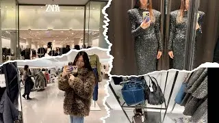 Shopping vlog ZARA / new collection / outfit ideas  шопинг и примерка
