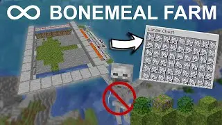 Minecraft: Easy BONEMEAL FARM 1.18 Automatic AFK Tutorial
