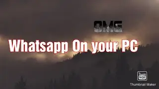 HOW TO OPEN WHATSAPP IN PC/LAPTOP