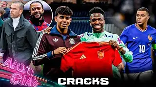 LAMINE y VINI JUNTOS | DEPAY sacó a ALVES | 