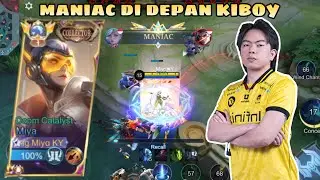 REASKI ONIC KIBOY SEEING TOP 1 GLOBAL MIYA‼️- MOBILE LEGENDS