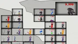 stick fight level 66 #viral #100million #stickfightendless