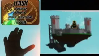 Using leash and finding the new island!! Slap battles