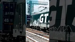 Treno merci GTS Rail con e483 053 Indipendence