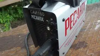 Сварочный аппарат Ресанта 160 А ремонт тисков !
