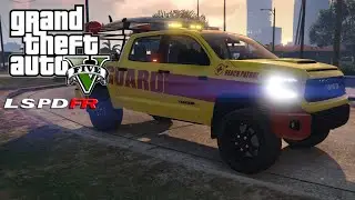 GTA 5 - LSPDFR EP 314 - [Non-ELS] Toyota Tundra Life Guard  + EMS Callout