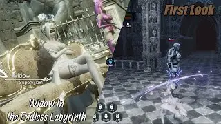 [Unity Game] Widow in the Endless Labyrinth | First Look