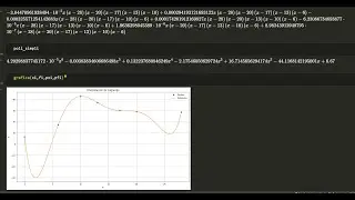 Interpolación de Lagrange con Python | Polinomio de Lagrange y grafica