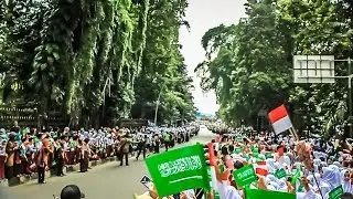 Euforia Masyarakat Bogor Menyambut Kedatangan Raja Salman bin Abdulaziz Al Saud. HD Full Version