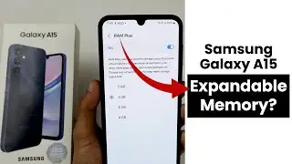Does Samsung A15 Have Expandable Memory?