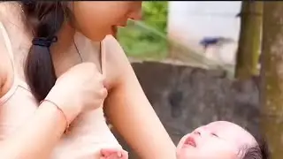 Cute mom breastfeeding vlog 2024💓||#breastfeeding  #breastmilk