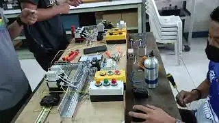 Motor control with programmable logic controller