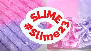 SLIME 23 Satisfying sound video for relaxing  | ASMR POOL