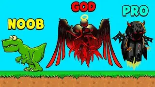 NOOB vs PRO vs GOD - FlyOrDie.io All Bosses
