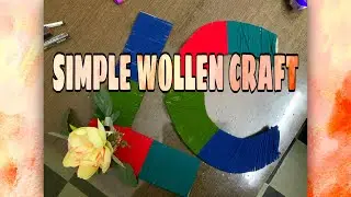 DIY Woolen Thread Letters | Easy & Creative Home Decor!