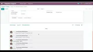 How to configure Helpdesk Support Ticket Timer Widget | Odoo App Feature 