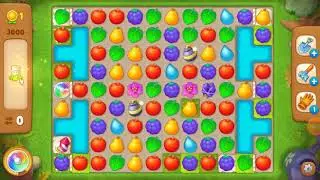Gardenscapes прохождение 3000 уровня.