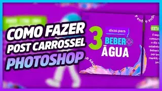 Como criar post carrossel para Instagram | Photoshop