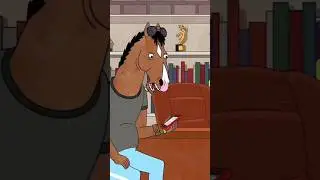Реакция БОДЖЕКА на КНИГУ о себе #bojack #bojackhorseman #netflix