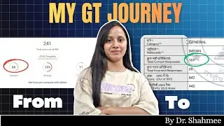 MY GT JOURNEY| Plateau in GT score| AIR 442| Dr shahmee 