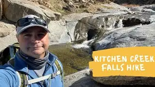 Kitchen Creek Trail WATERFALLS Hike (San Diego)
