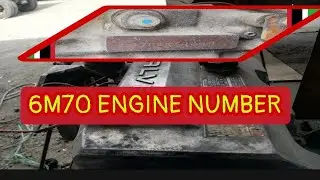 6M70 Engine Number Fuso Mitsubishi #autodoc