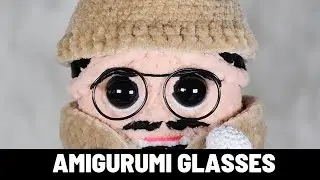 How To Make Glasses for Amigurumis using Craft Wire | Wiwi Glasses Tutorial