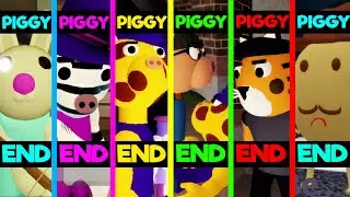 Roblox Piggy Book 2 (All 17 Endings) Piggy Game!