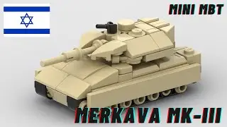 Lego Mini Merkava Mark III Tank Tutorial