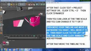 Cinema 4D R12 Tutorial - How to make a matix effect