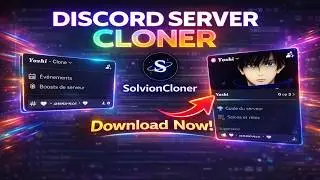 🔁 Discord Server Cloner - Solvion Cloner V1