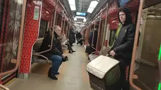 Новогодний поезд Вязанка