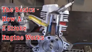 The Basics - How A 2 Stroke Motorized Bike Engine Works