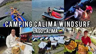 CALIMA WINDSURF Camping on Lake Calima in Valle del Cauca 😎🌊🍻🏊