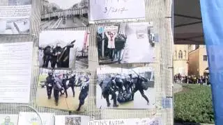 У Празе зладзілі Майдан салідарнасьці зь Беларусьсю | Майдан солидарности в Праге