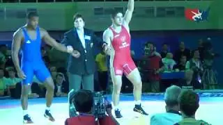 86 KG Finals   Abdulrashid Sadulaev RUS vs Reineris Salas CUB