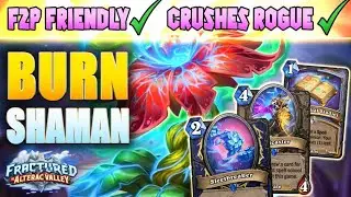 New Burn Shaman Guide. Genius deck crushes High Legend meta!