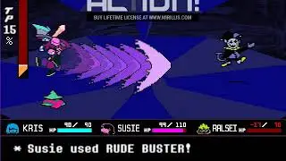 noob vs clown [Jevil boss fight - Deltarune]