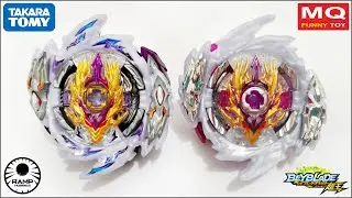 RAGE LONGINUS (Takara Tomy VS MQ Brand) | Real VS Fake | Beyblade Burst Superking/ Sparking Bootleg