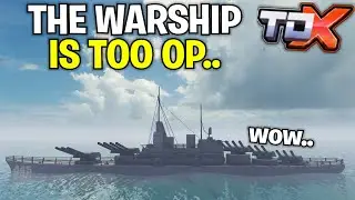 The WARSHIP Finally Released! It's Really The BEST Tower.. | Roblox Tower Defense X