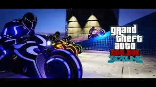 ЭПИЧНЫЙ ДЕДЛАЙН НА НЕОНОВЫХ БАЙКАХ В GTA 5 ONLINE
