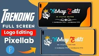trending king logo editing | Full screen logo editing | Instagram trending full screen logo editing