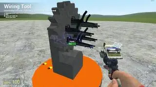 Как построить простенькую турель на Wire mod в garrys mod