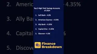 Top 5 Savings Accounts of 2024 