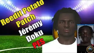 Como fazer editar e criar 100% o jogador JÉRÉMY DOKU PES Edit⚽🥈