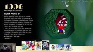 Playing mario sundhine in a whille