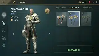 (Shadow Fight Arena) Review Weapon of the Sarge