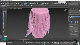 Cloth Simulation Basic in 3Ds Max | Cloth simulation 3Ds Max 2021